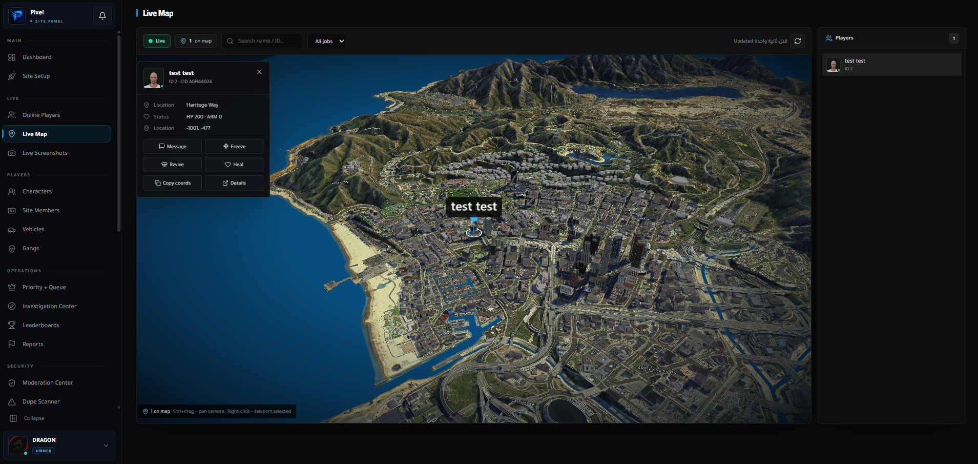 Live Map